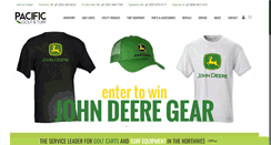 Desktop Screenshot of pacificgolfturf.com
